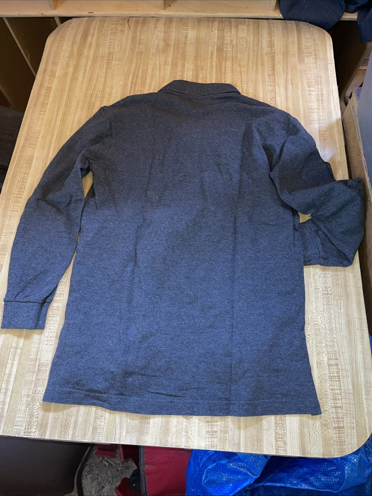 Emporio Armani Long Sleeve Polo Small