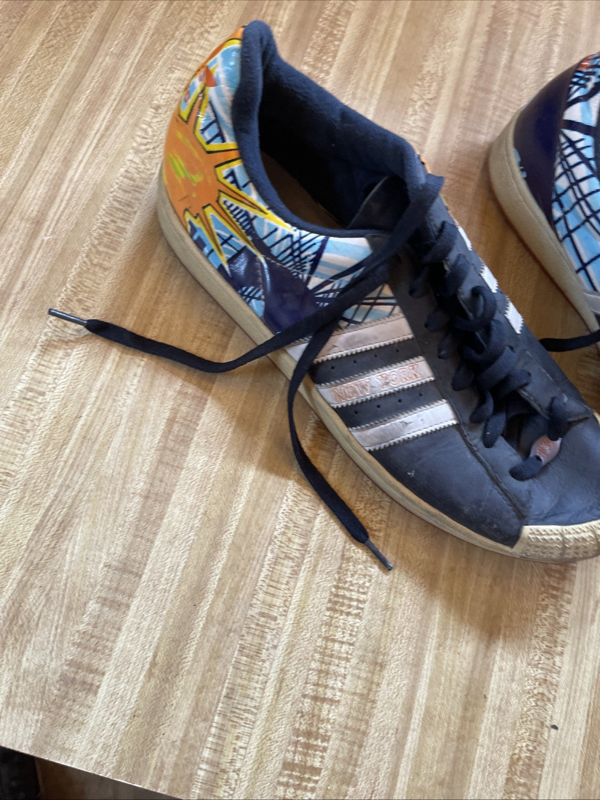 Adidas New York City Super All Star 2006 Half Shells Size 13