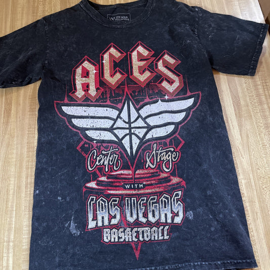 Aces Center Stage Las Vegas T Shirt Small