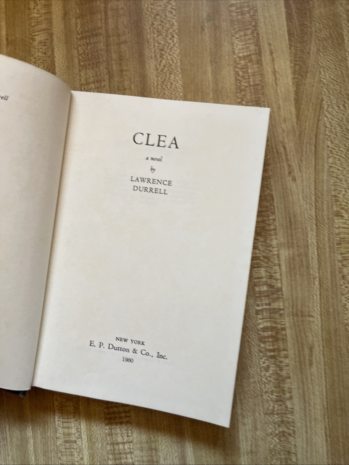 Clea Hardcover