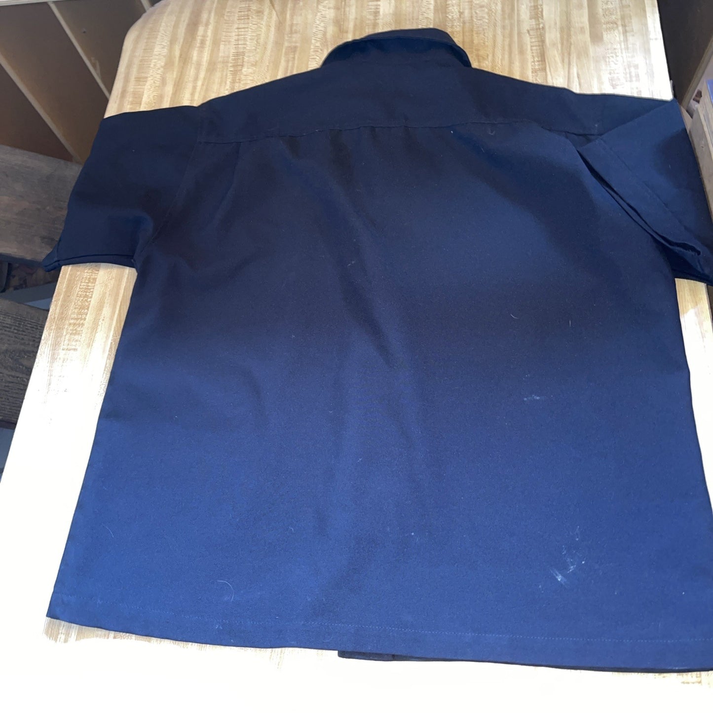 Vintage Anchor Blue Bowling Shirt XL Made In USA