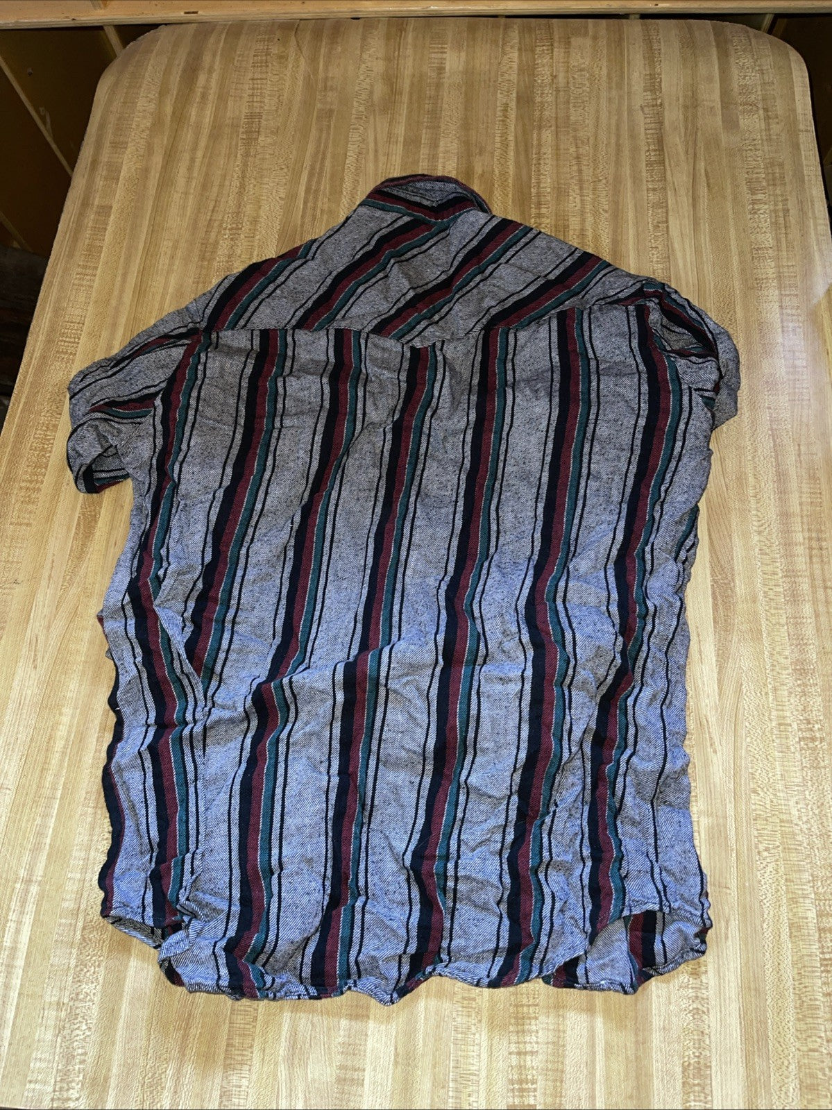 plains western wear pearl snap medium