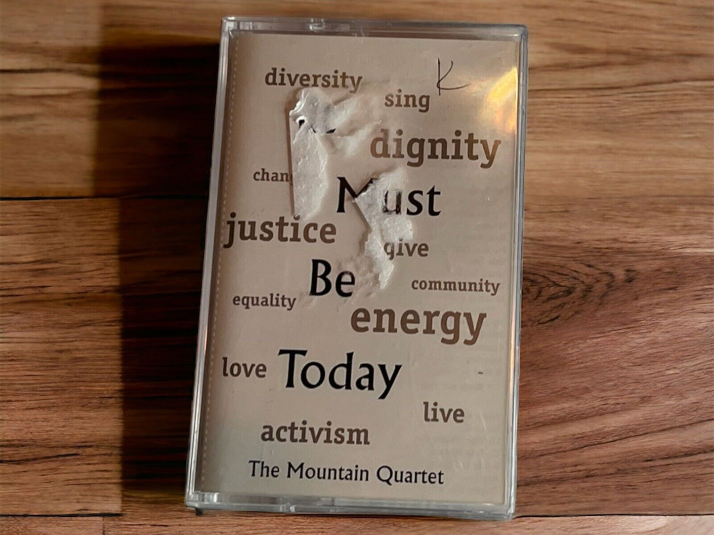 The Mountain Quartet It Must Be Today Cassette