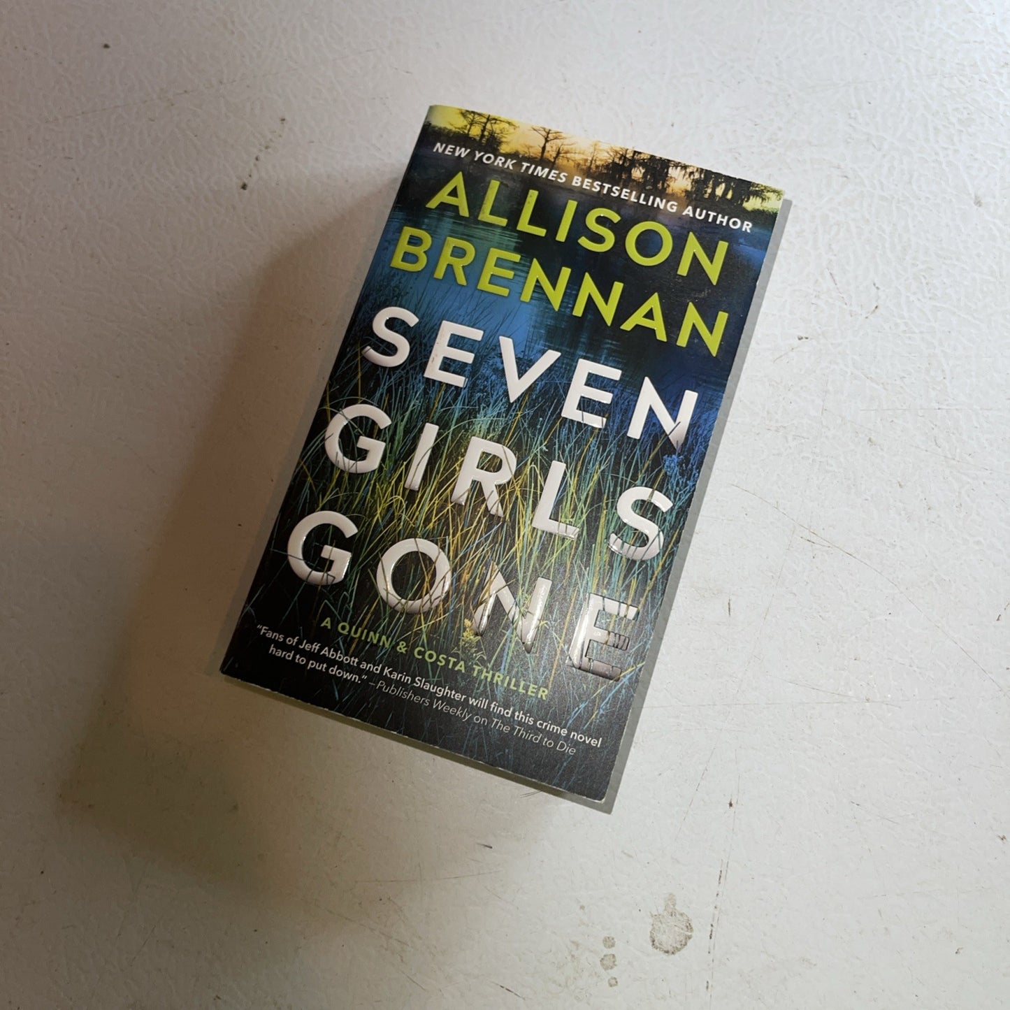 Seven Girls Gone : A Novel by Allison Brennan (2023, Us-Tall Rack Paperback)