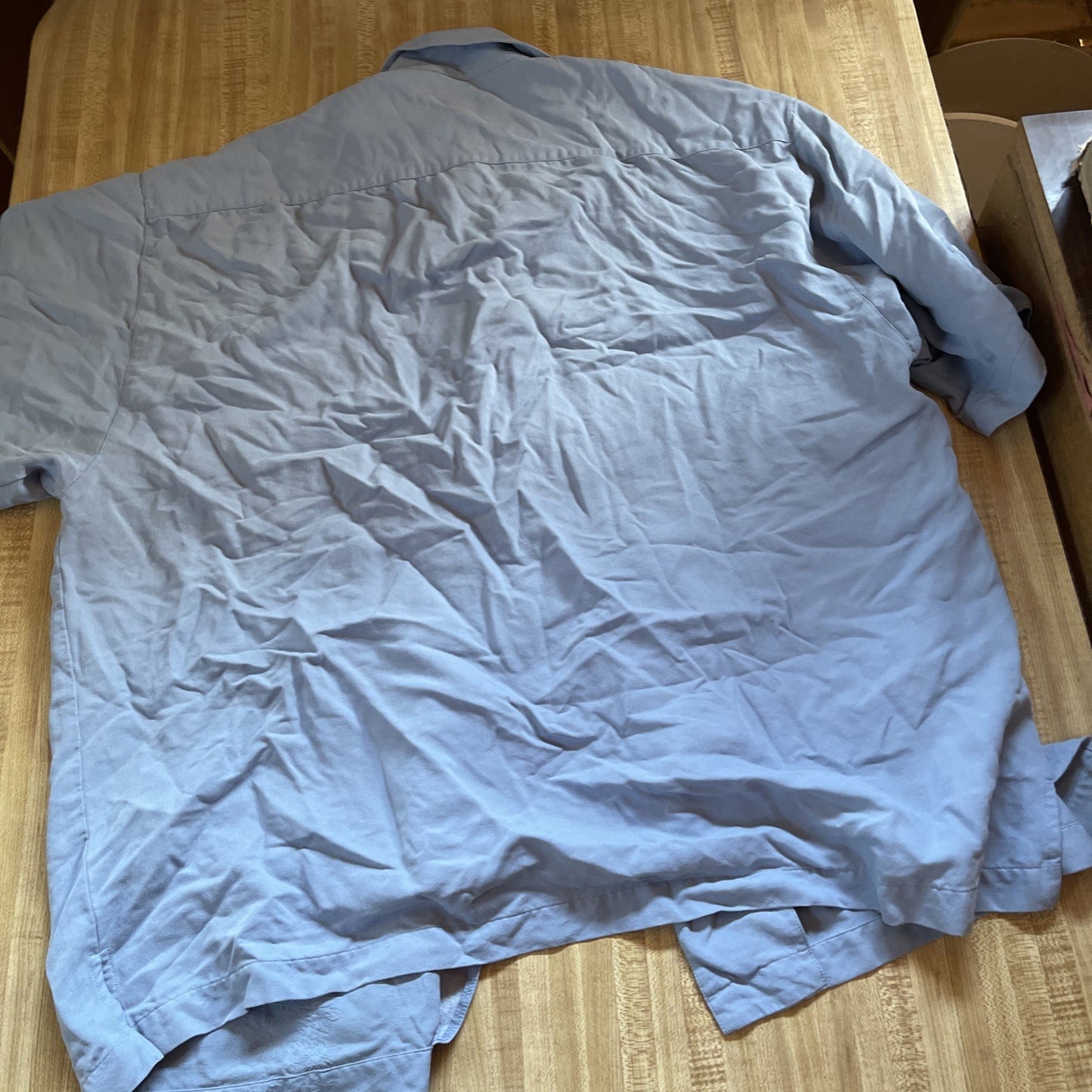 eagle dry goods silk shirt XL