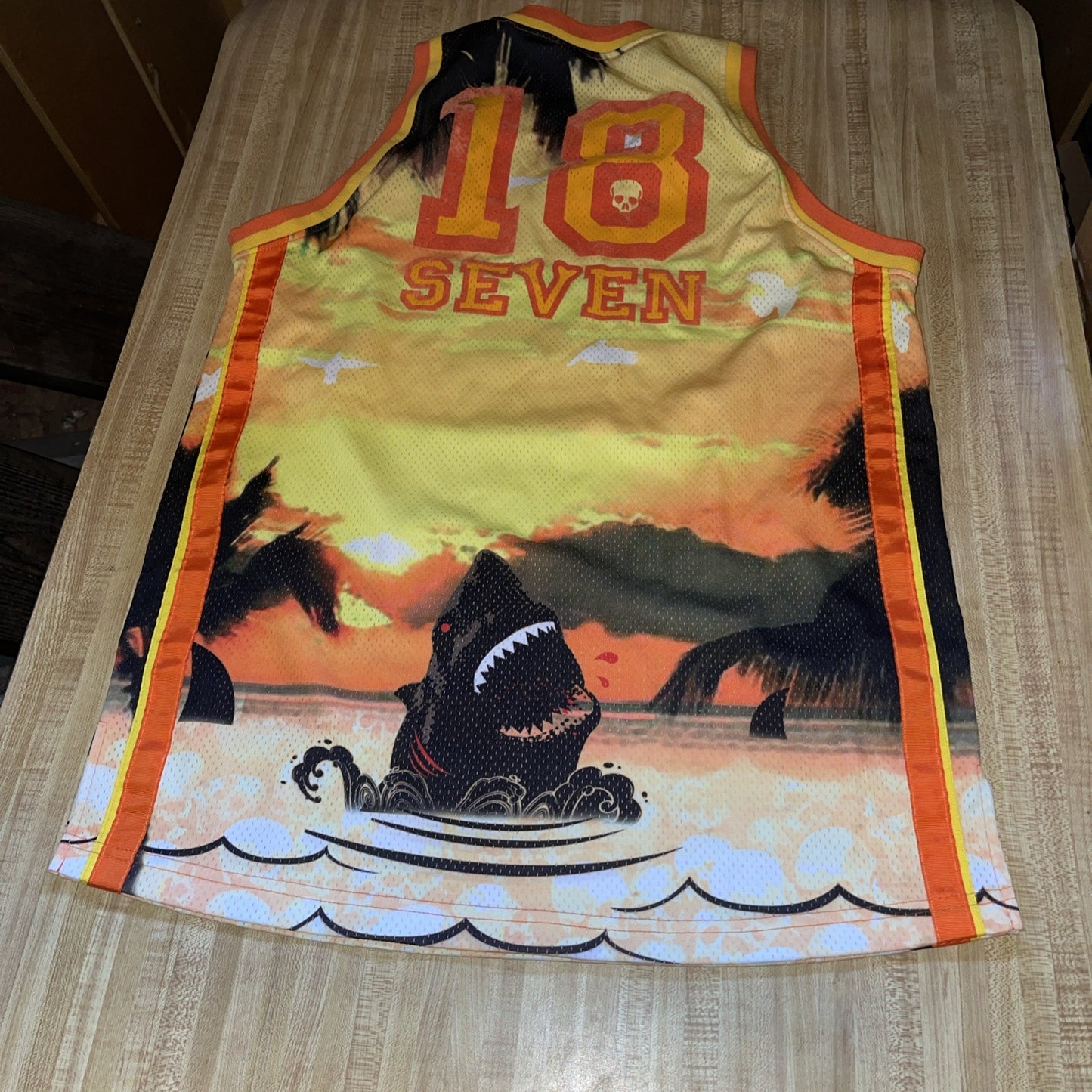 Vintage Cerbae War Art Jersey Medium Y2K