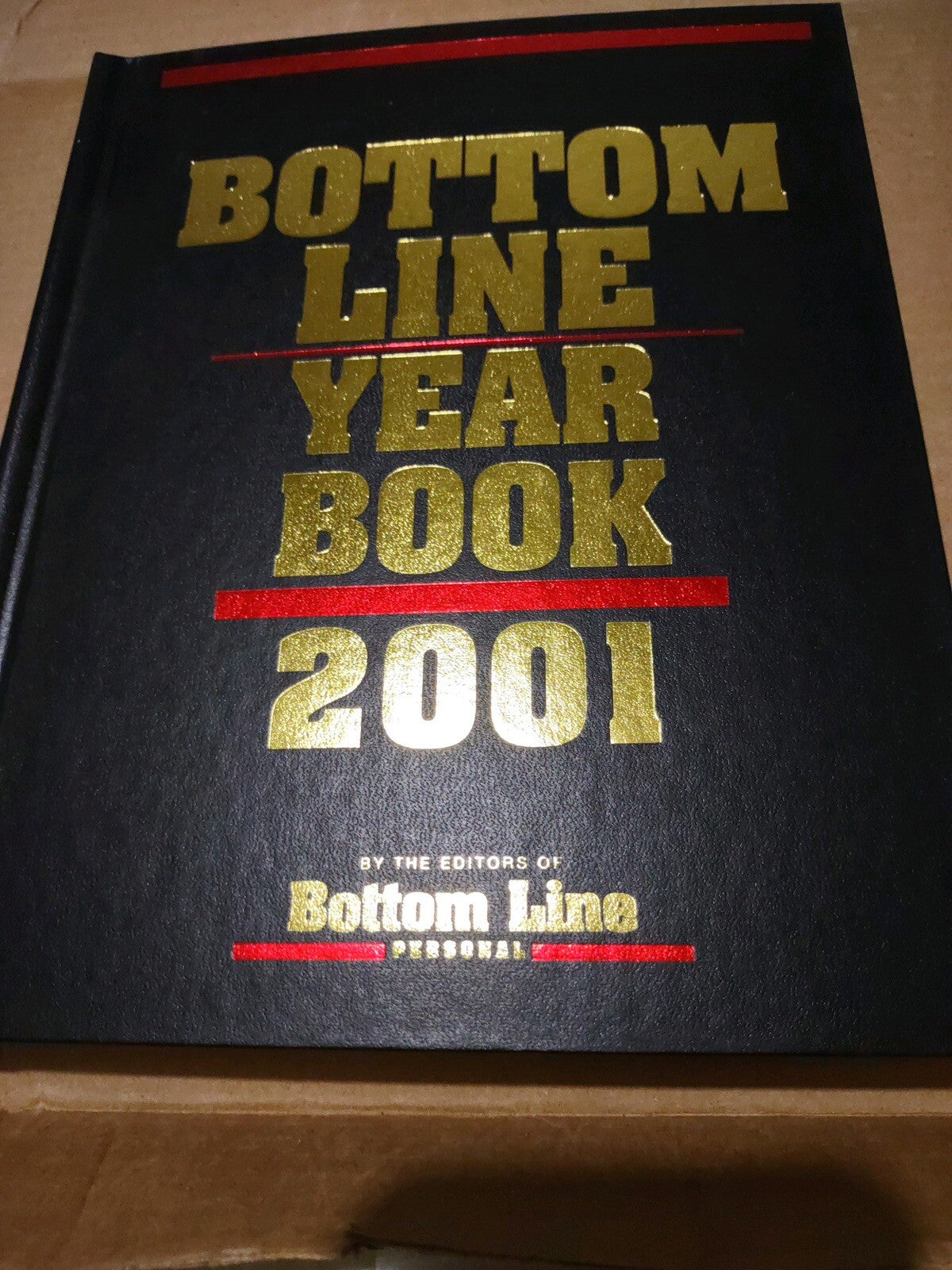 Bottom Line Year Book 2001 by Bottom Line Personal Editors (Hardcover)