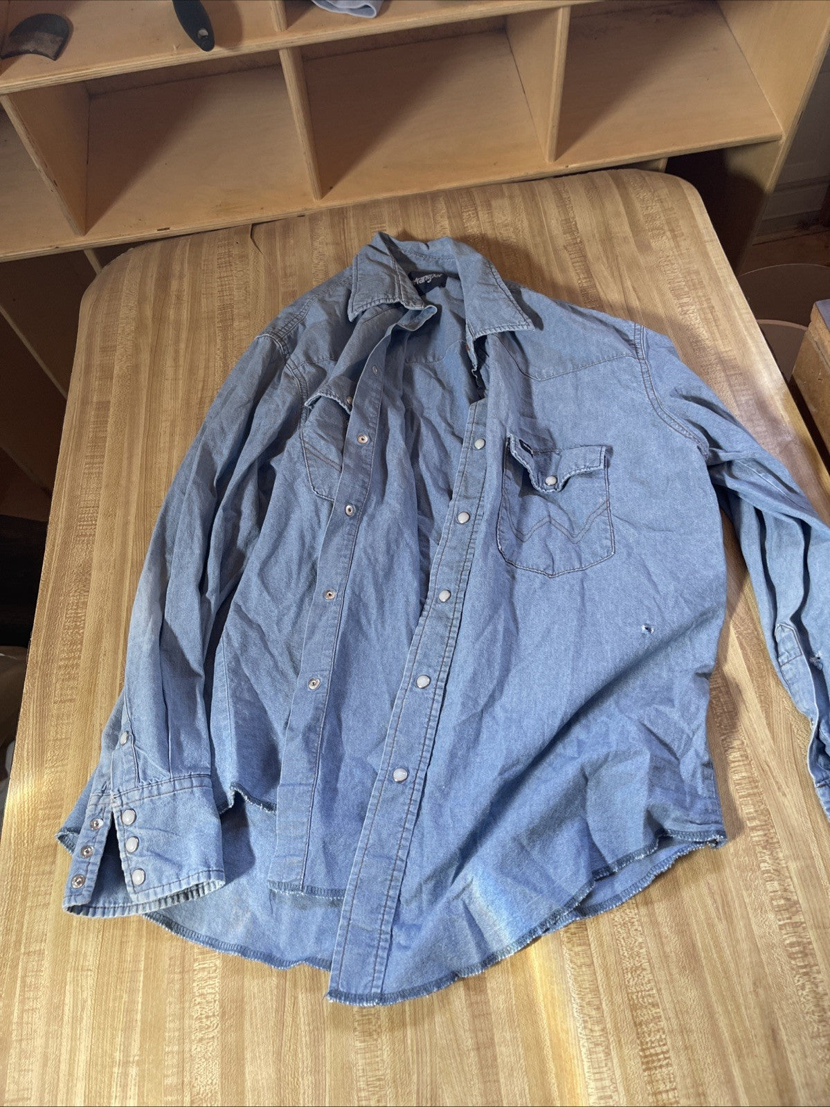 Wrangler Pearl Snap XL