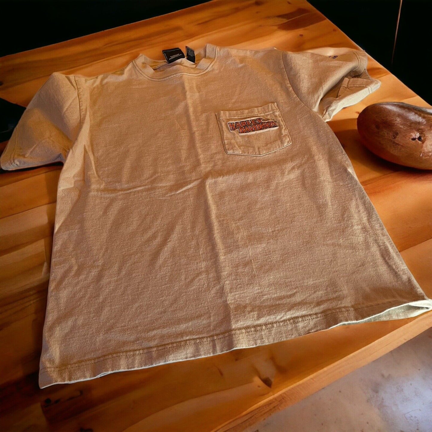 Capitol Harley Davidson Pocket T Shirt M