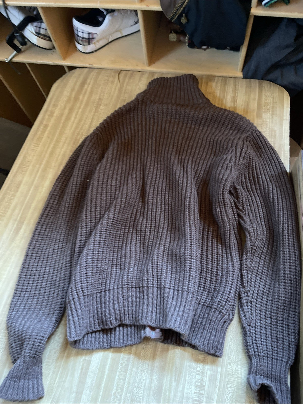 Vintage Oh!rbachs Full Zip Sweater Large