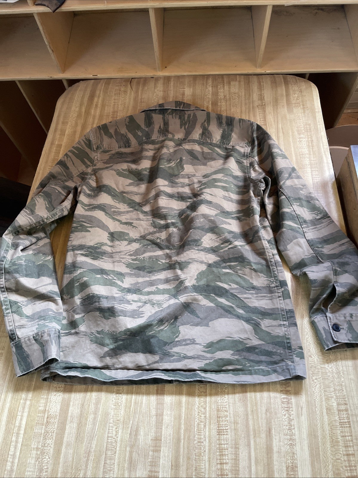 Allsaints Camo Shacket Small