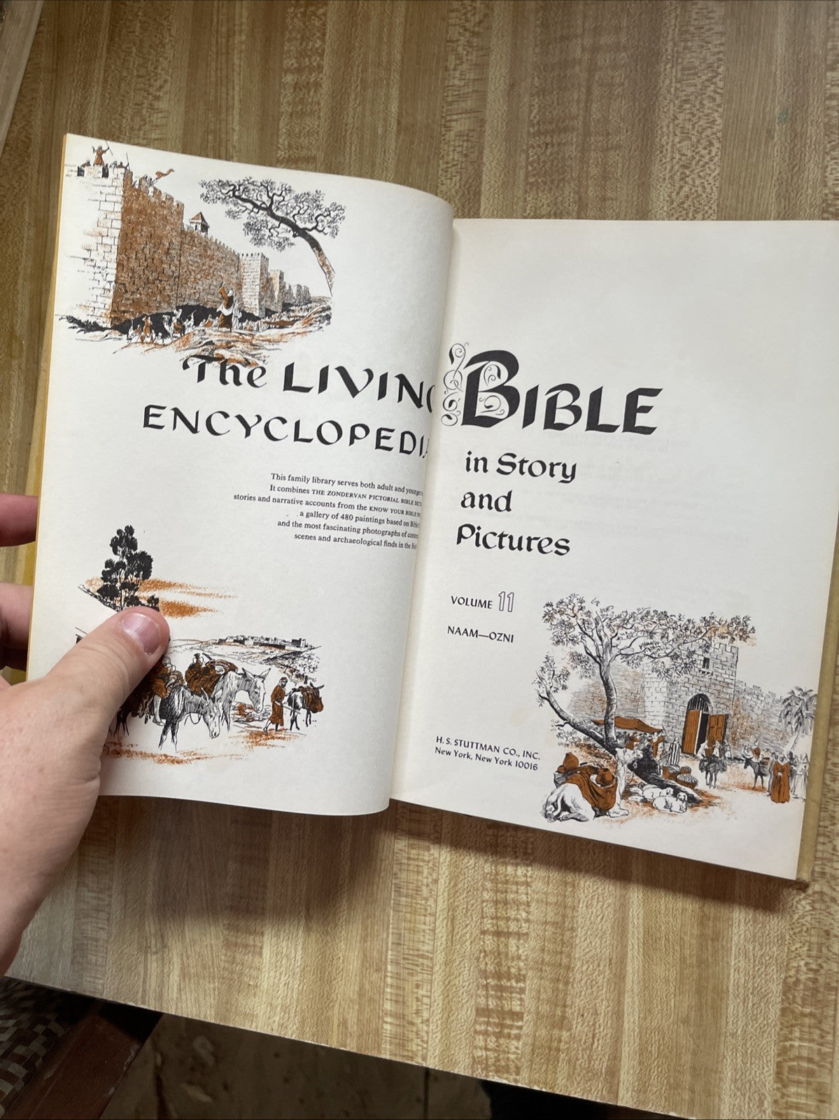 The Living Bible Encyclopedia In Story And Pictures Vol 11