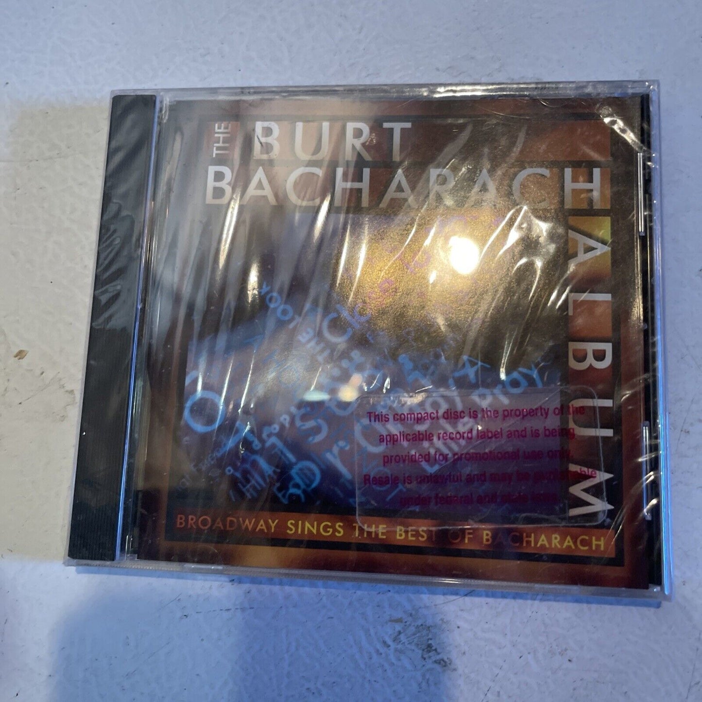 The Burt Bacharach Album Promotional Cd