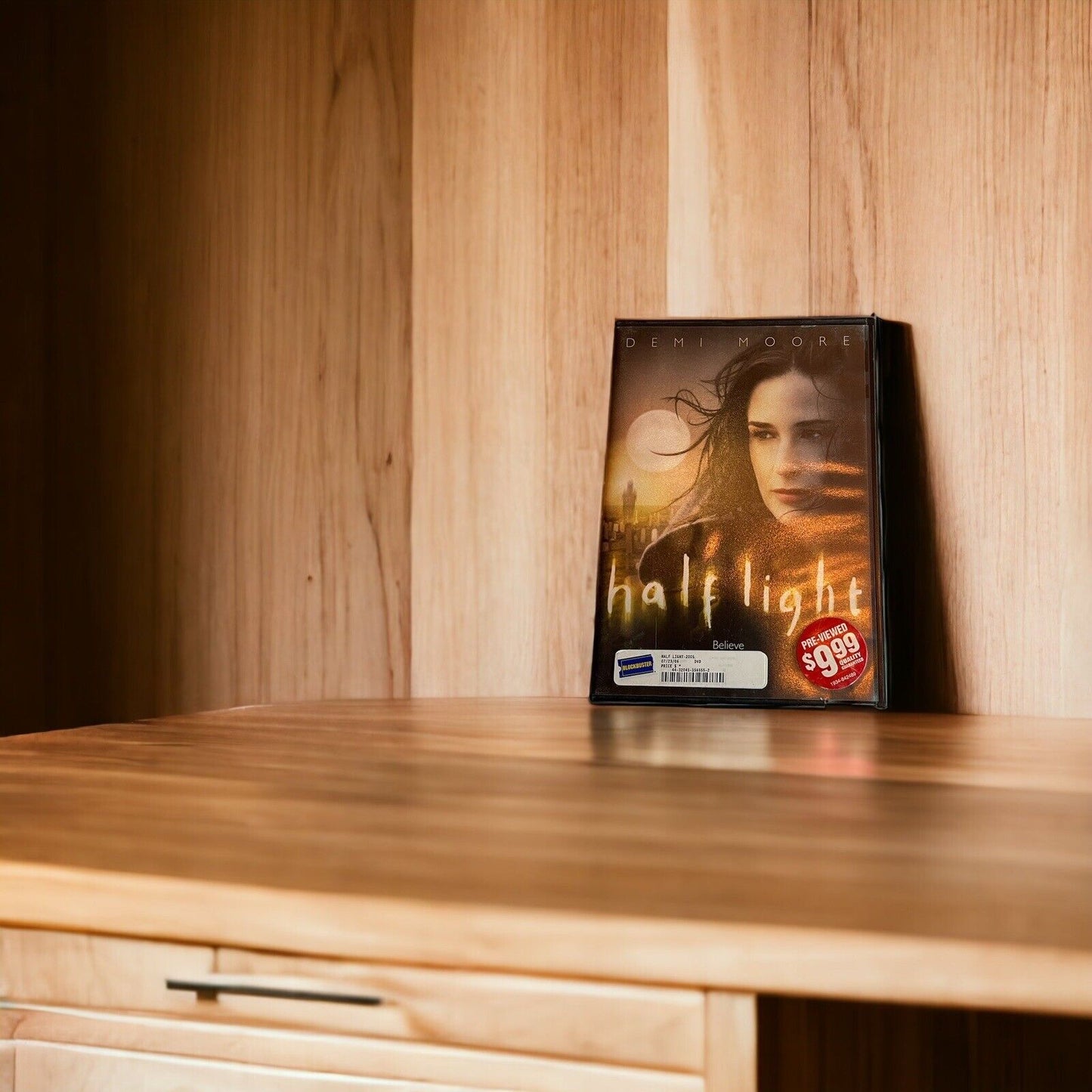 Half Light DVD In Blockbuster Case
