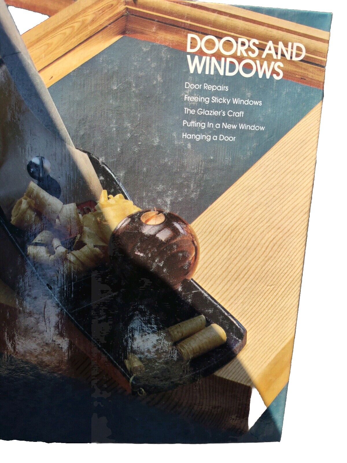 Vintage 1990 "Doors & Windows " Home Repair & Improvement book by Time-Life