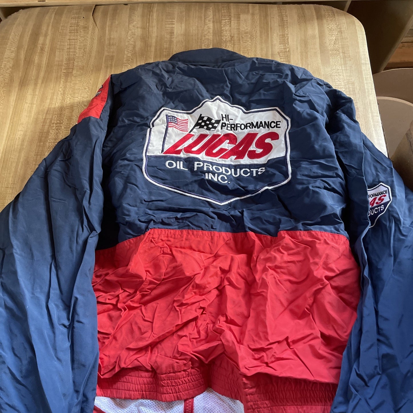 Vintage Lucas Oil Jacket Large