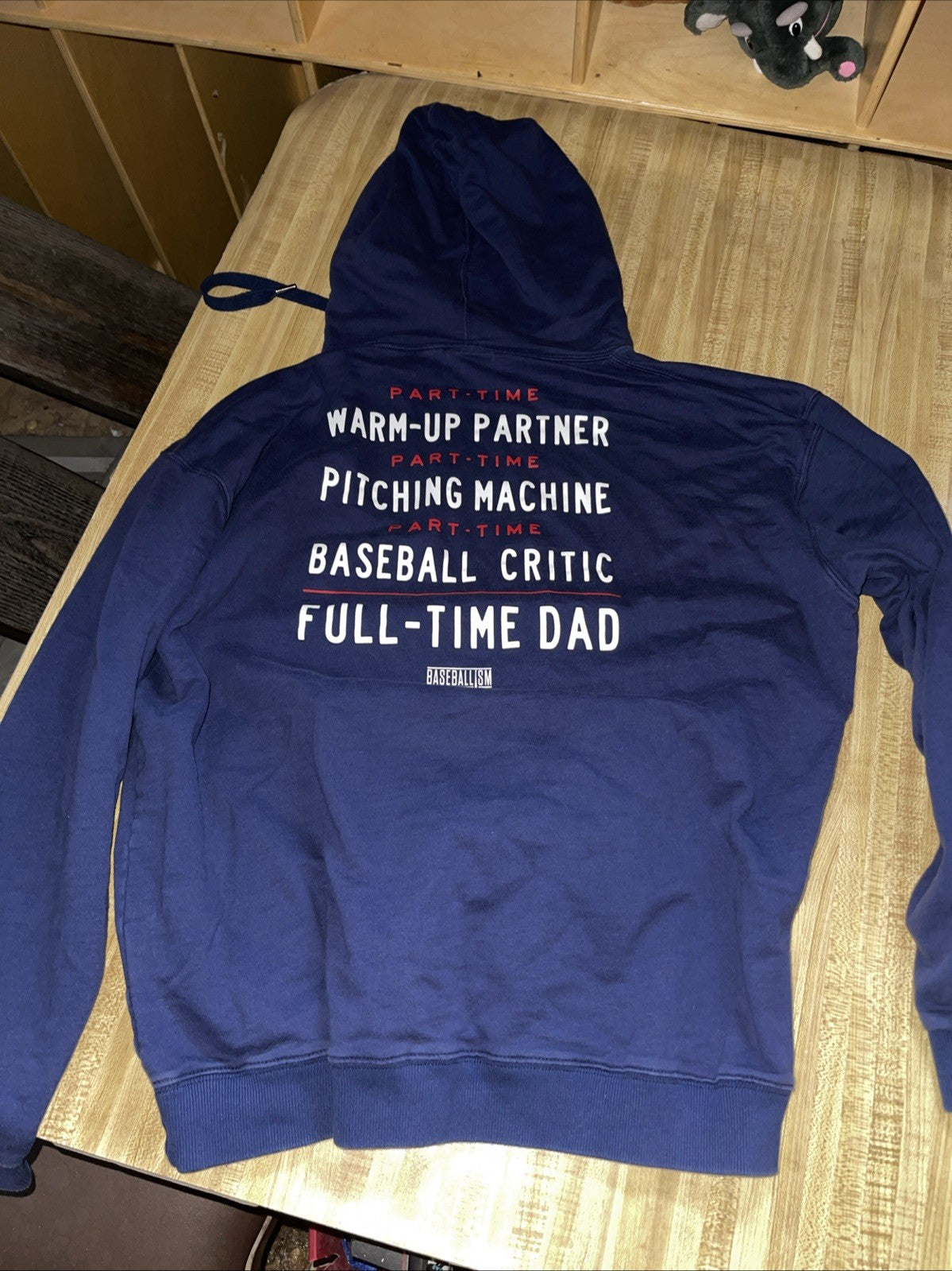 Baseballism Hoodie Large