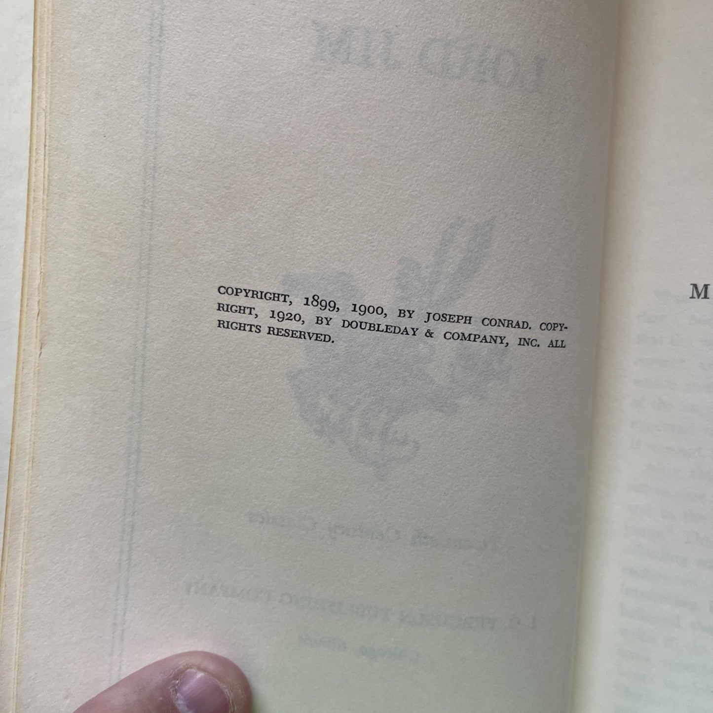Lord Jim Hardcover