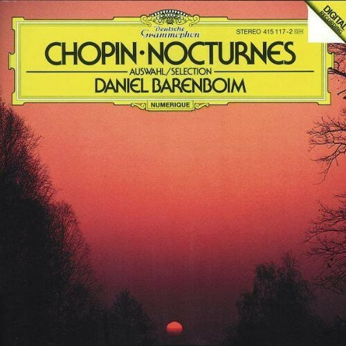 Chopin: Nocturnes by Chopin / Barenboim, Daniel (CD, 1985)