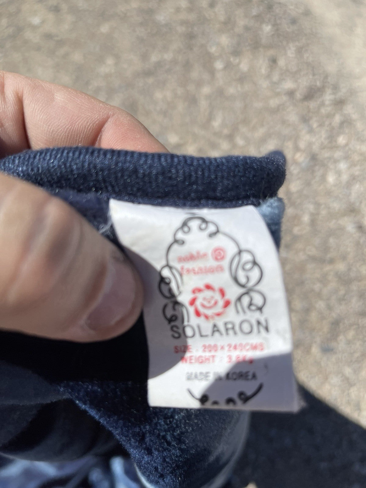 Solaron Tiger Blanket Vintage