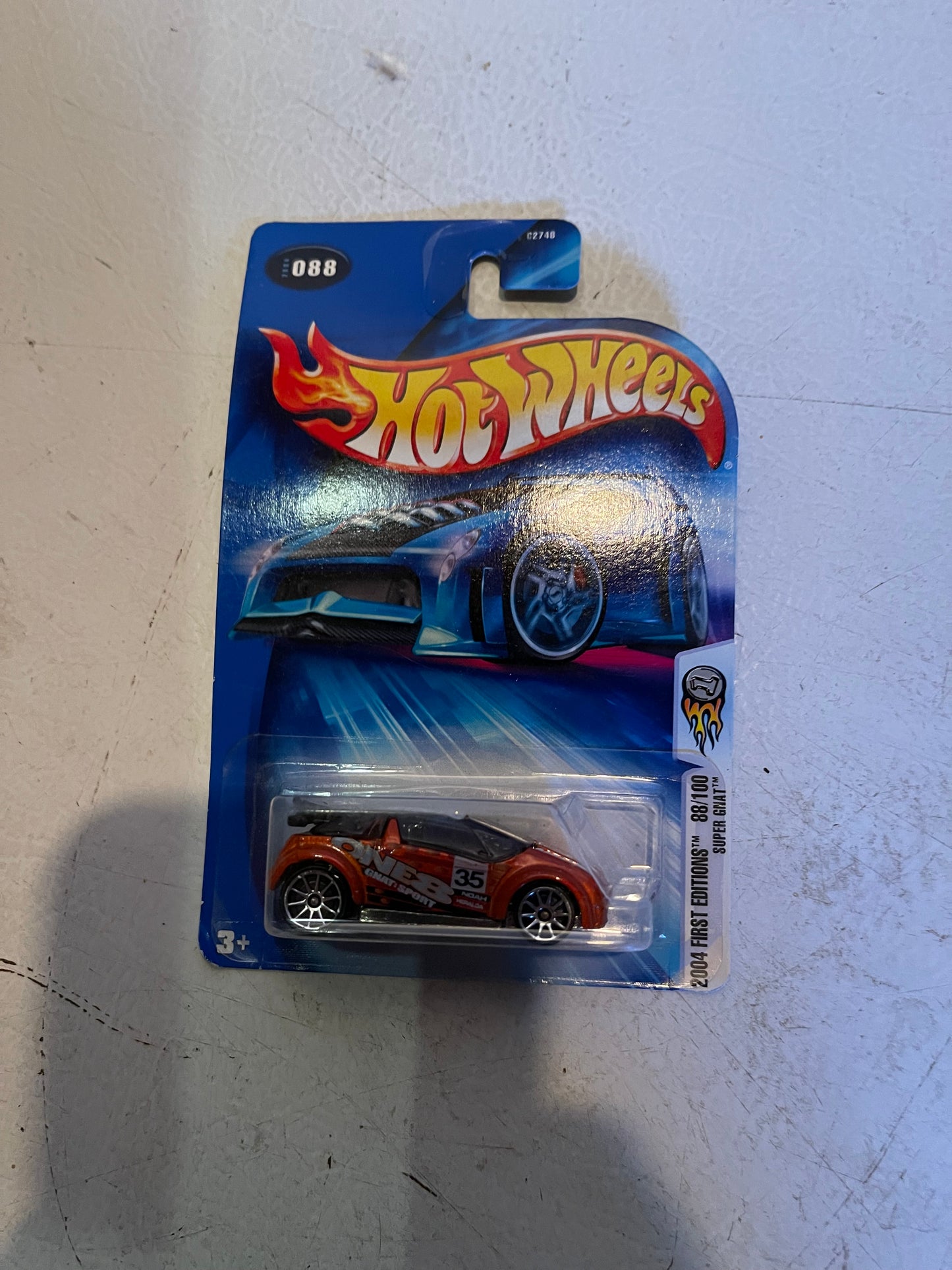Vintage 2004 First editions hot wheels 08/100 super gnat