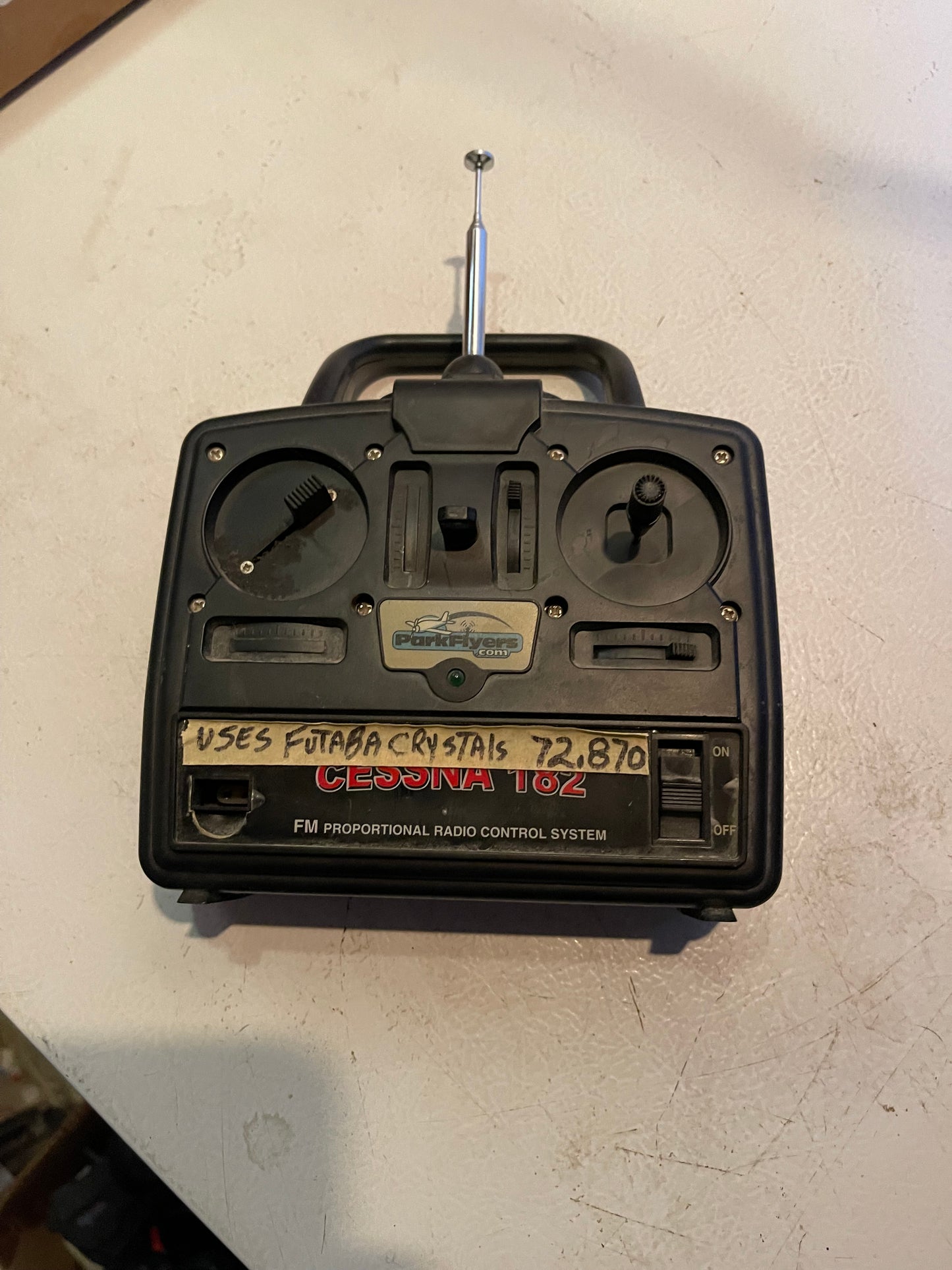 Cessna 182 RC controller