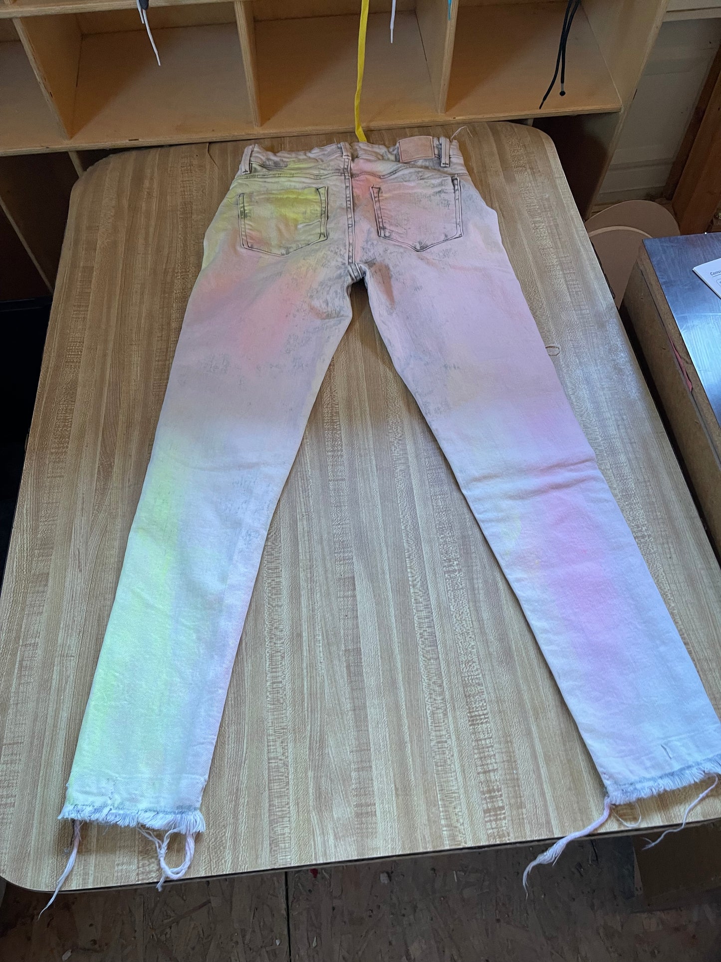 Candiani Griffin Lounge distressed jeans small