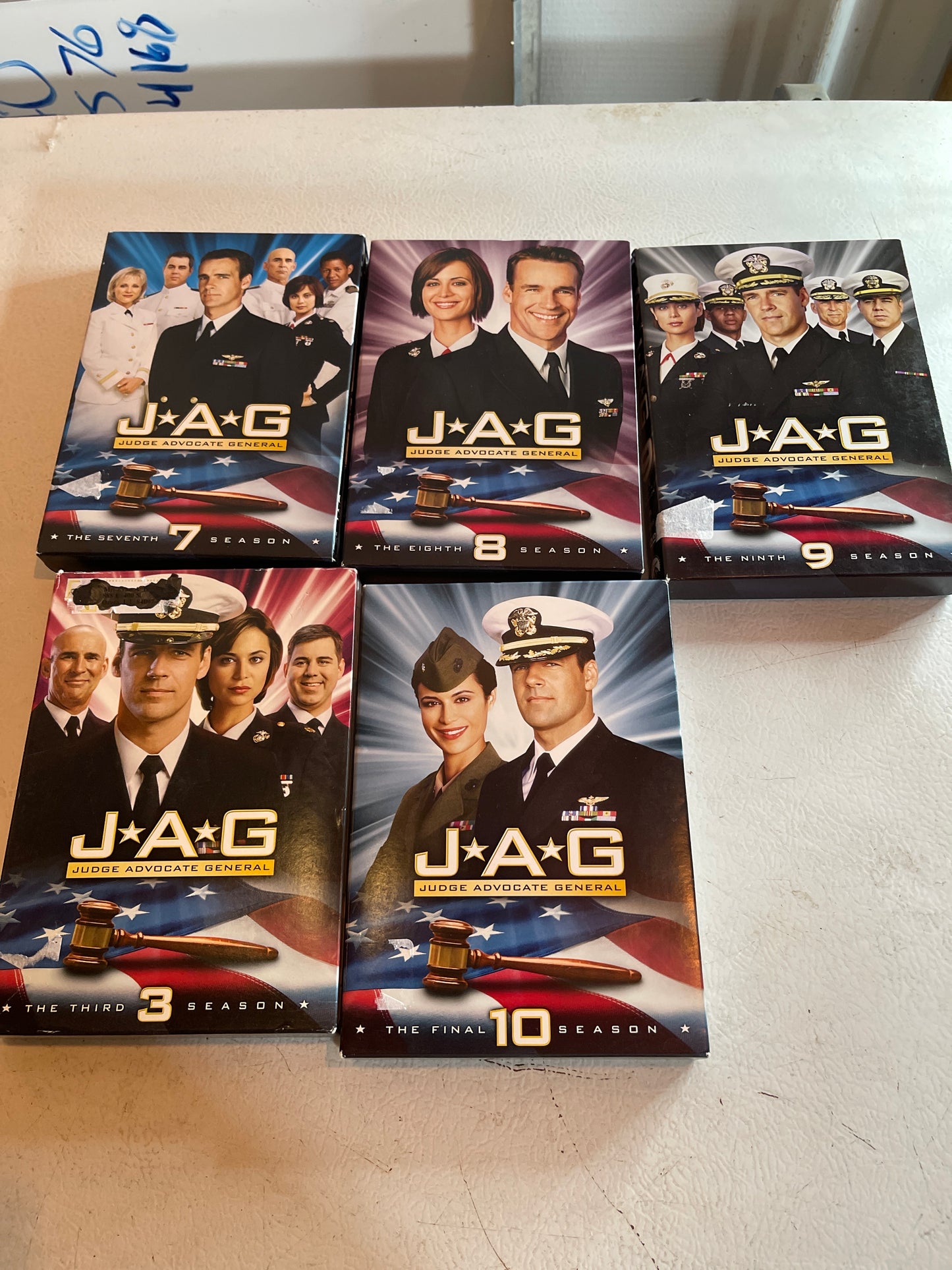 Jag complete series dvd lot