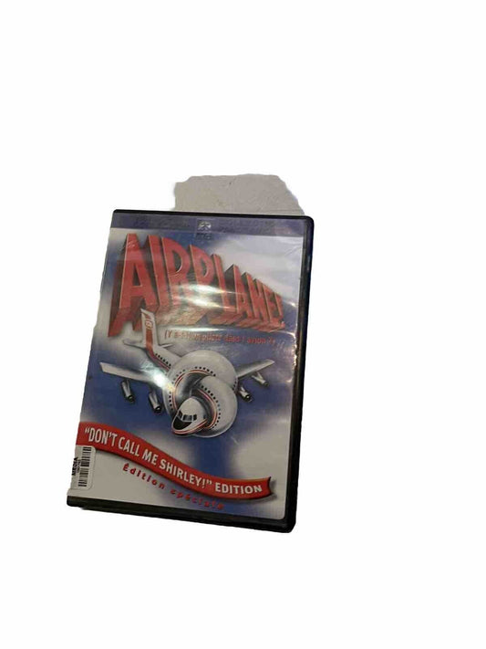 Airplane Dont Call Me Shirley DVD edition featuring a comedy airplane cover from 1118 Emporium