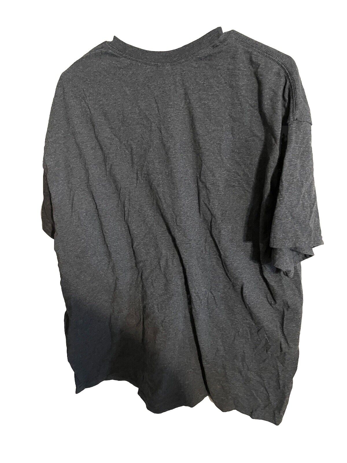 Plain dark gray Airstream t shirt 2XL in a casual loose fit displayed on white background
