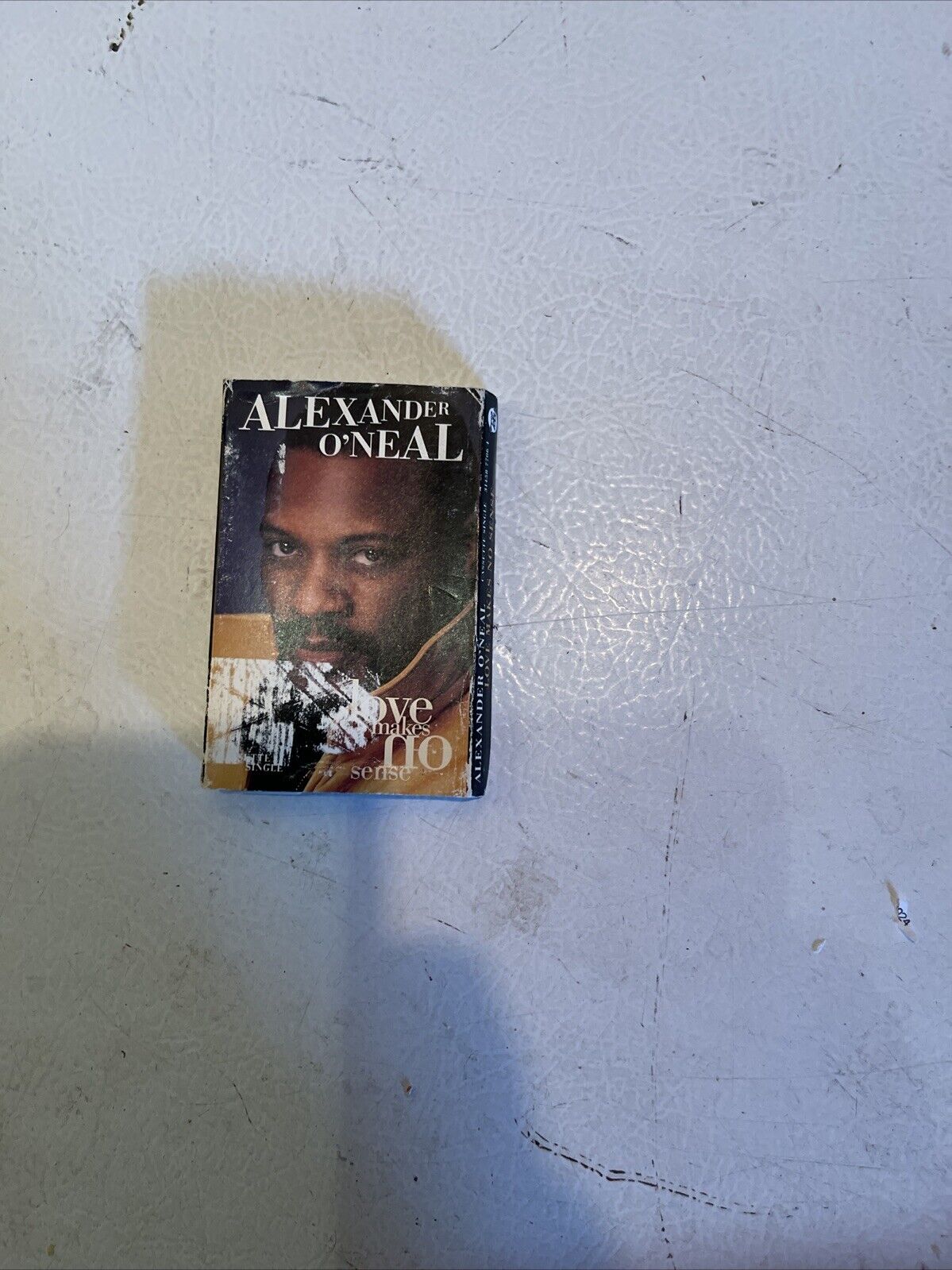Alexander O'Neal vintage R&B music cassette tape with cover featuring artist portrait
