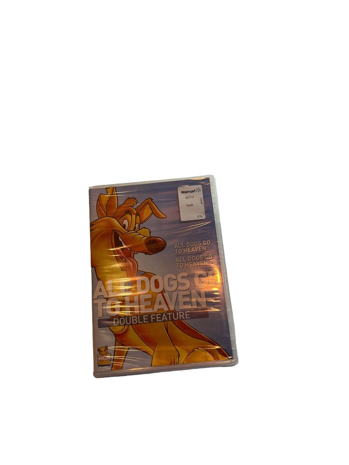 All Dogs Go to Heaven double feature DVD with animated dog character on cover