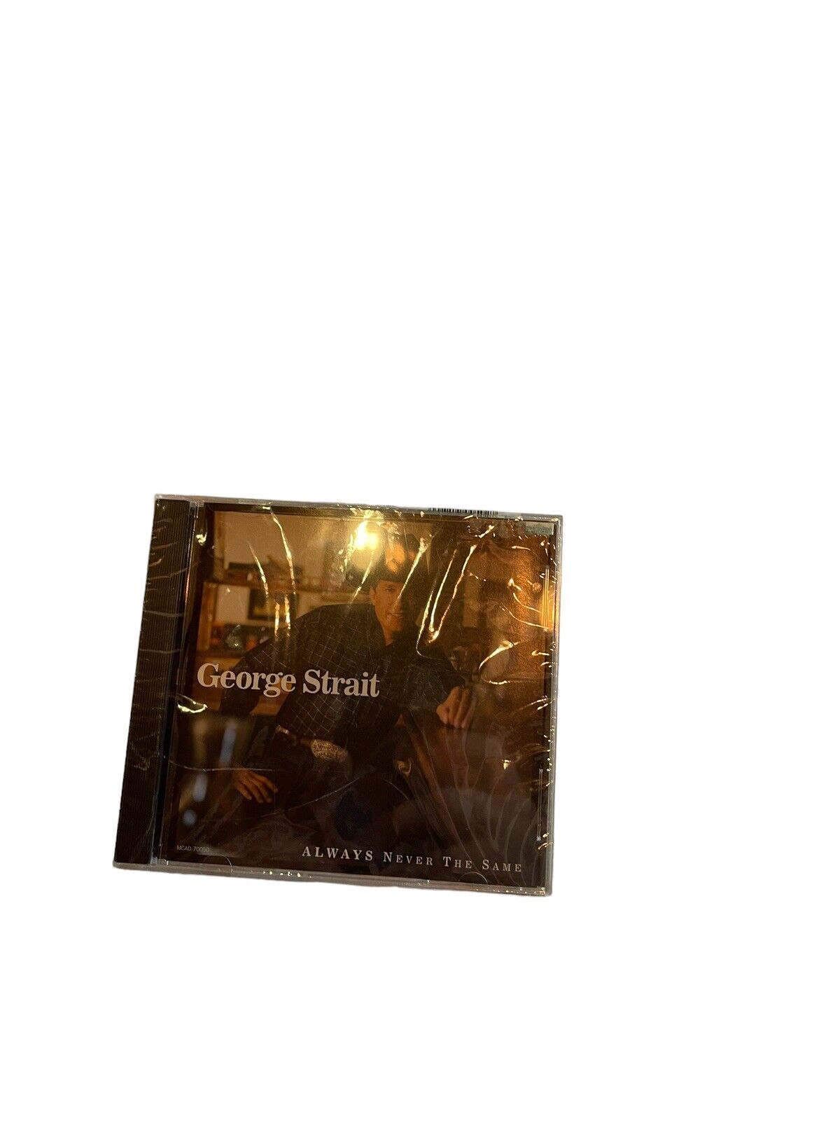 George Strait Always Never the Same CD in plastic case with artist photo on cover