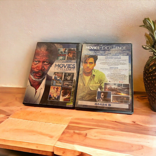 1118 Emporium 6 film DVD set featuring Movies of Excellence collection with classic movie covers