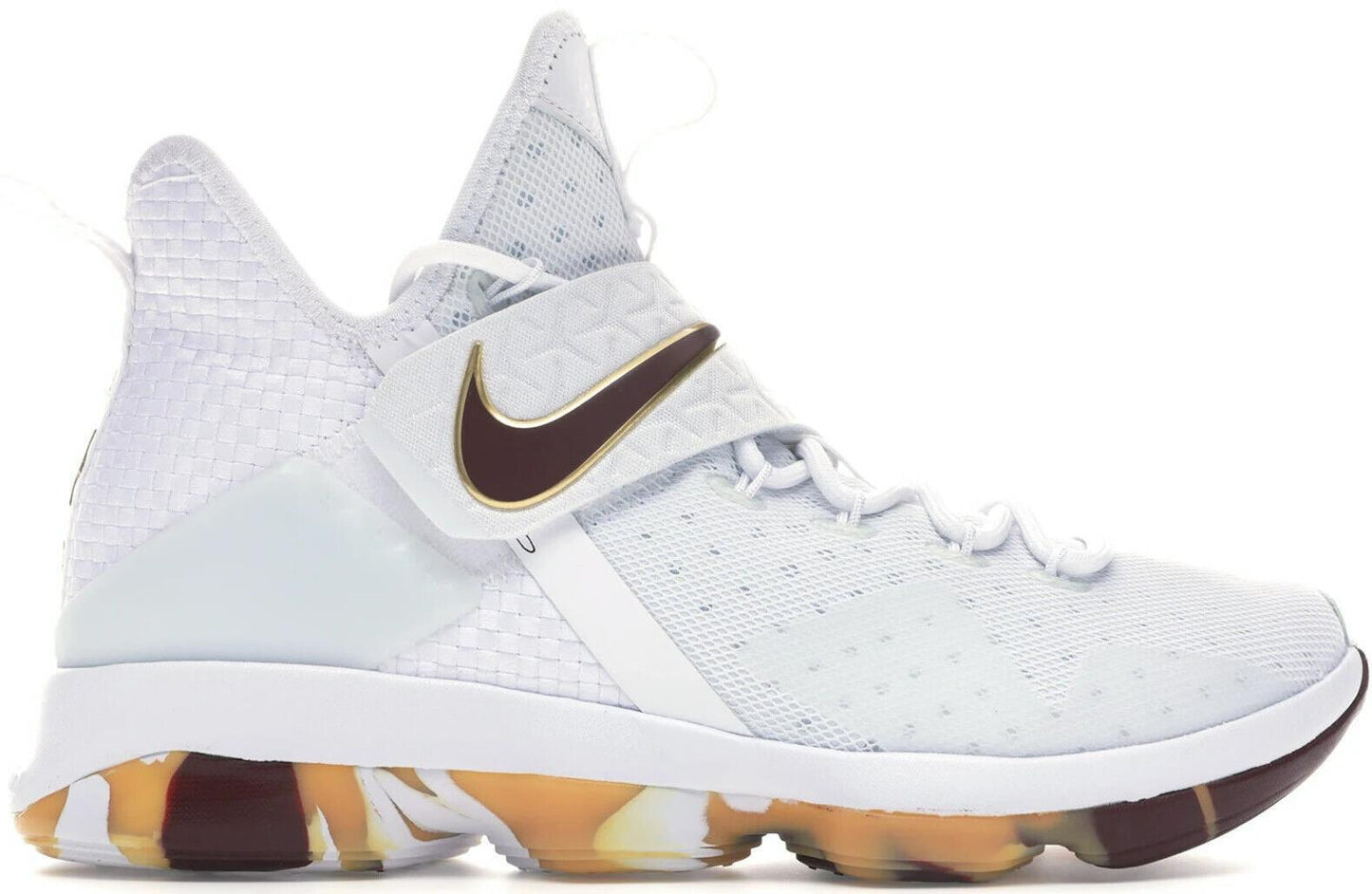 Size 12 - Nike LeBron 14 White Wine