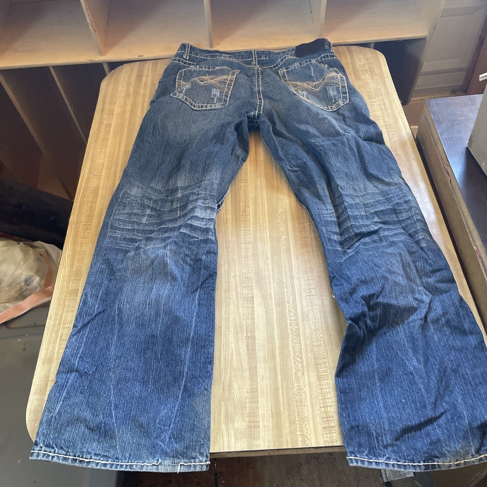 @Black Jeans 34x30 Wide Leg