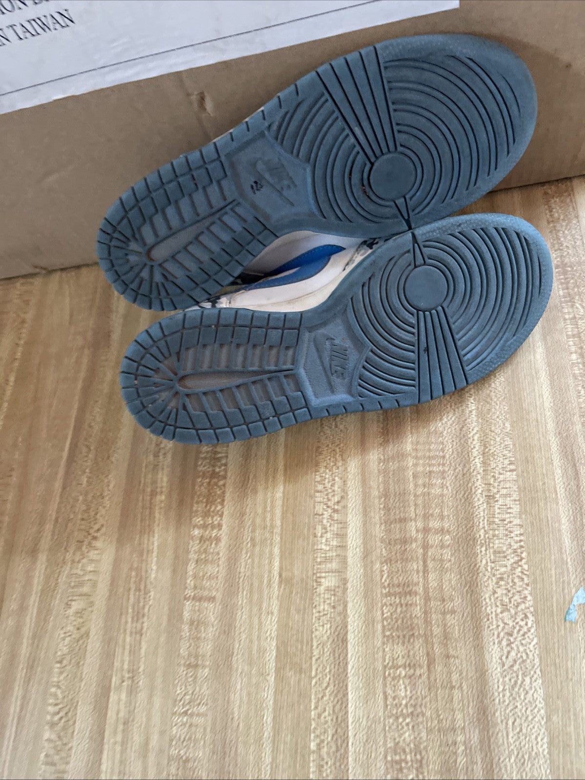 Nike Dunk Low Blue Camo 5.5Y