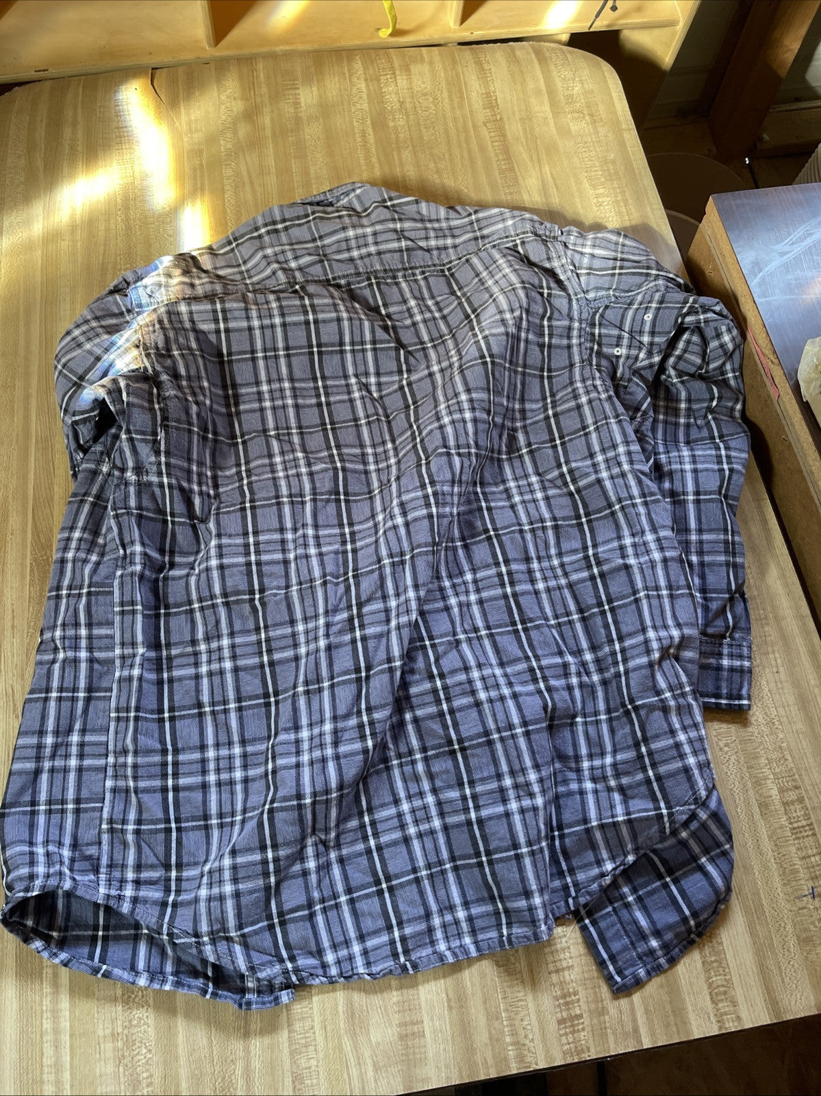 wrangler riggs workwear shirt Large