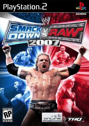 Wwe Smackdown Vs Raw 2007 - Sony PlayStation 2 No Manual