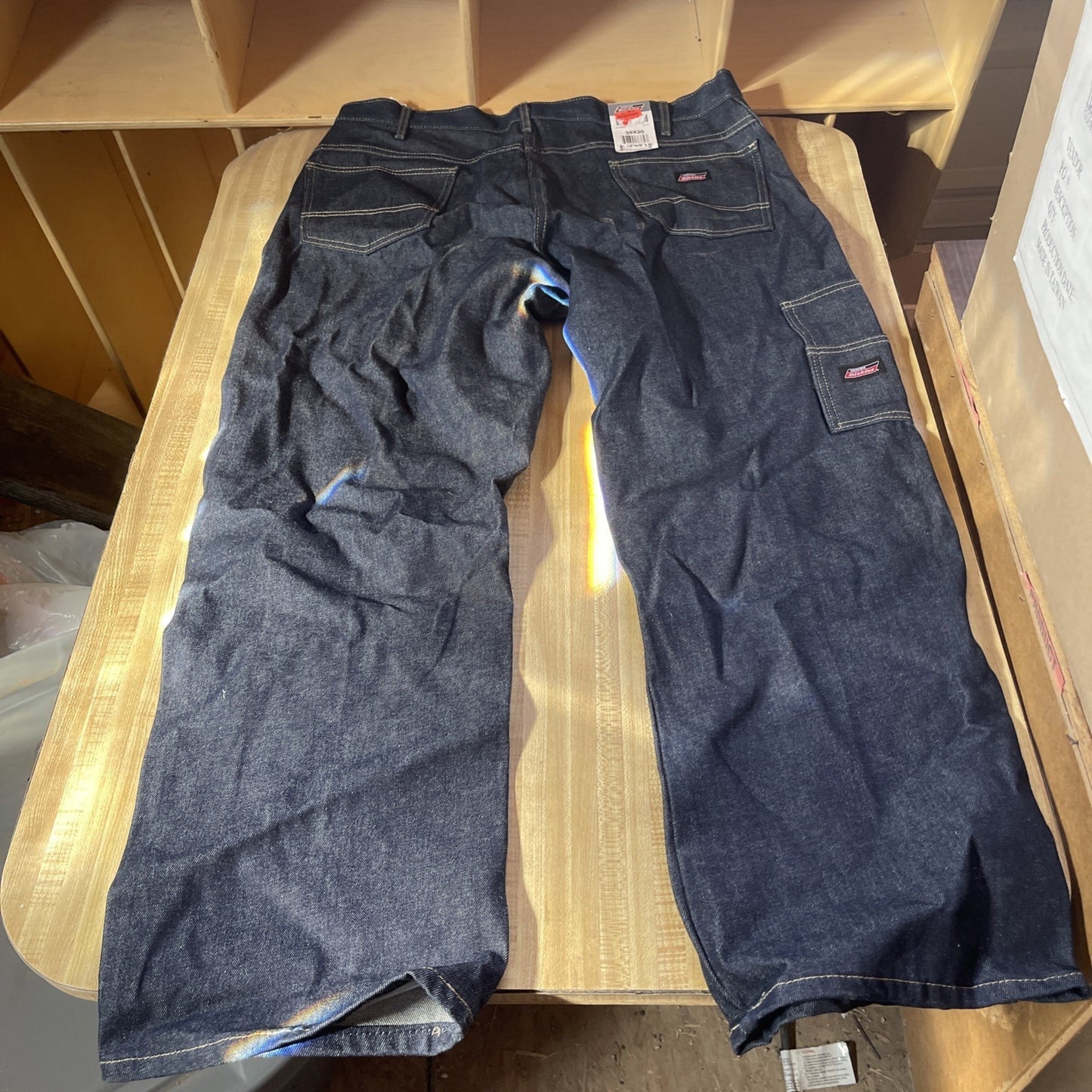 Dickies Jeans 38x30 NWT Deadstock Wide Leg Baggy Carpenter