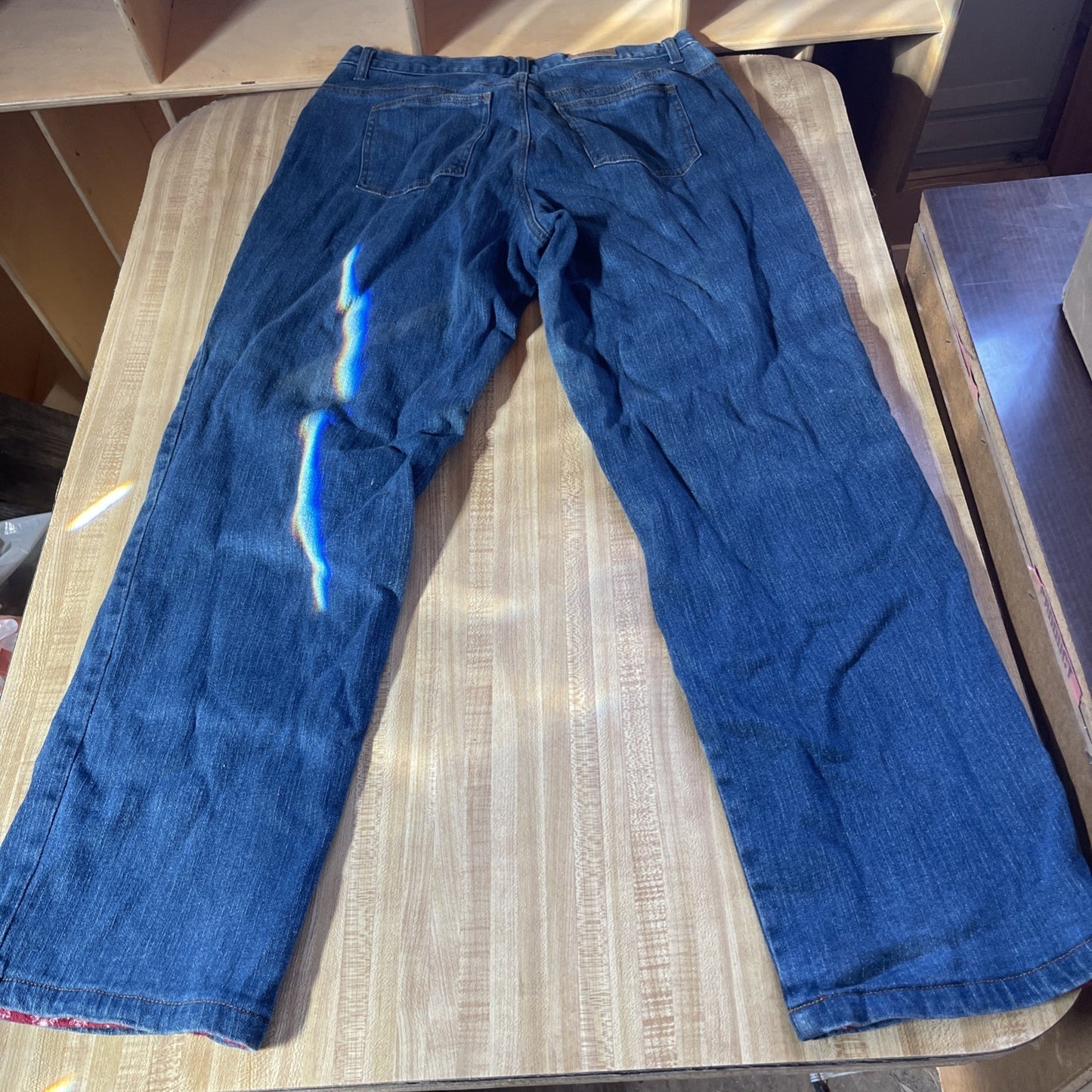 Cabelas Flannel Lined Jeans 12