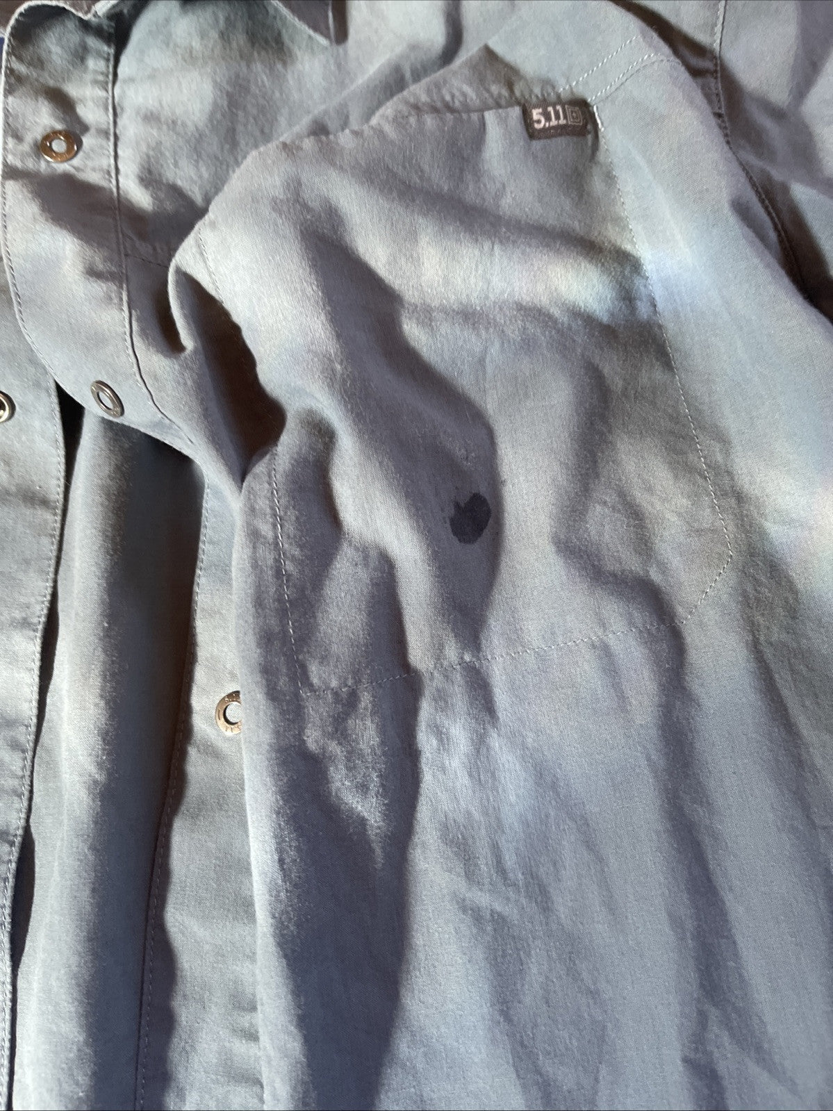 5.11 Tactical Snap Button Shirt XL Has A Stain