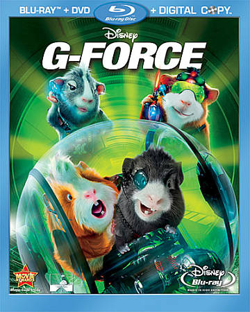 G-Force (Blu-ray/DVD, 2009, 3-Disc Set, Includes Digital Copy)
