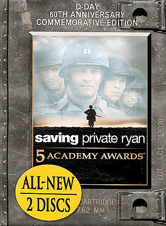 Saving Private Ryan (DVD, 2004, 2-Disc Set, D-Day 60th Anniversary Commemorative