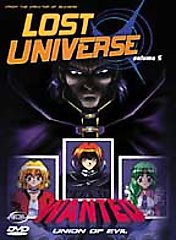 Lost Universe - Vol. 5: Union of Evil (DVD, 2001)