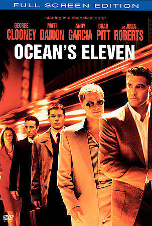 Oceans Eleven (DVD, 2002, Full Frame Edition)