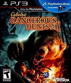 Cabela's Dangerous Hunts 2011 (Sony PlayStation 3, 2010) No Manual