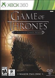 Game of Thrones: Season Pass Disc (Microsoft Xbox 360, 2015)