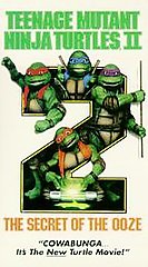 Teenage Mutant Ninja Turtles 2 - The Secret of the Ooze (VHS, 1991)