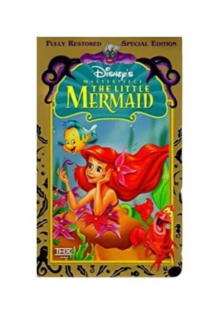 Disney Masterpiece The Little Mermaid VHS Tape 1998 Special Edition